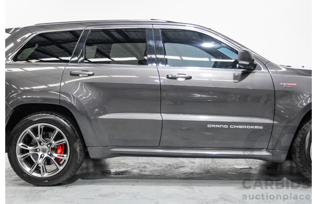 03/2014 Jeep Grand Cherokee SRT V8 (4WD) WK 4D Wagon Granite Crystal Metallic 6.4L