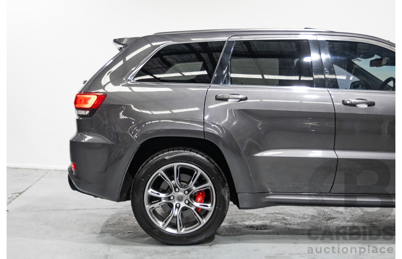 03/2014 Jeep Grand Cherokee SRT V8 (4WD) WK 4D Wagon Granite Crystal Metallic 6.4L