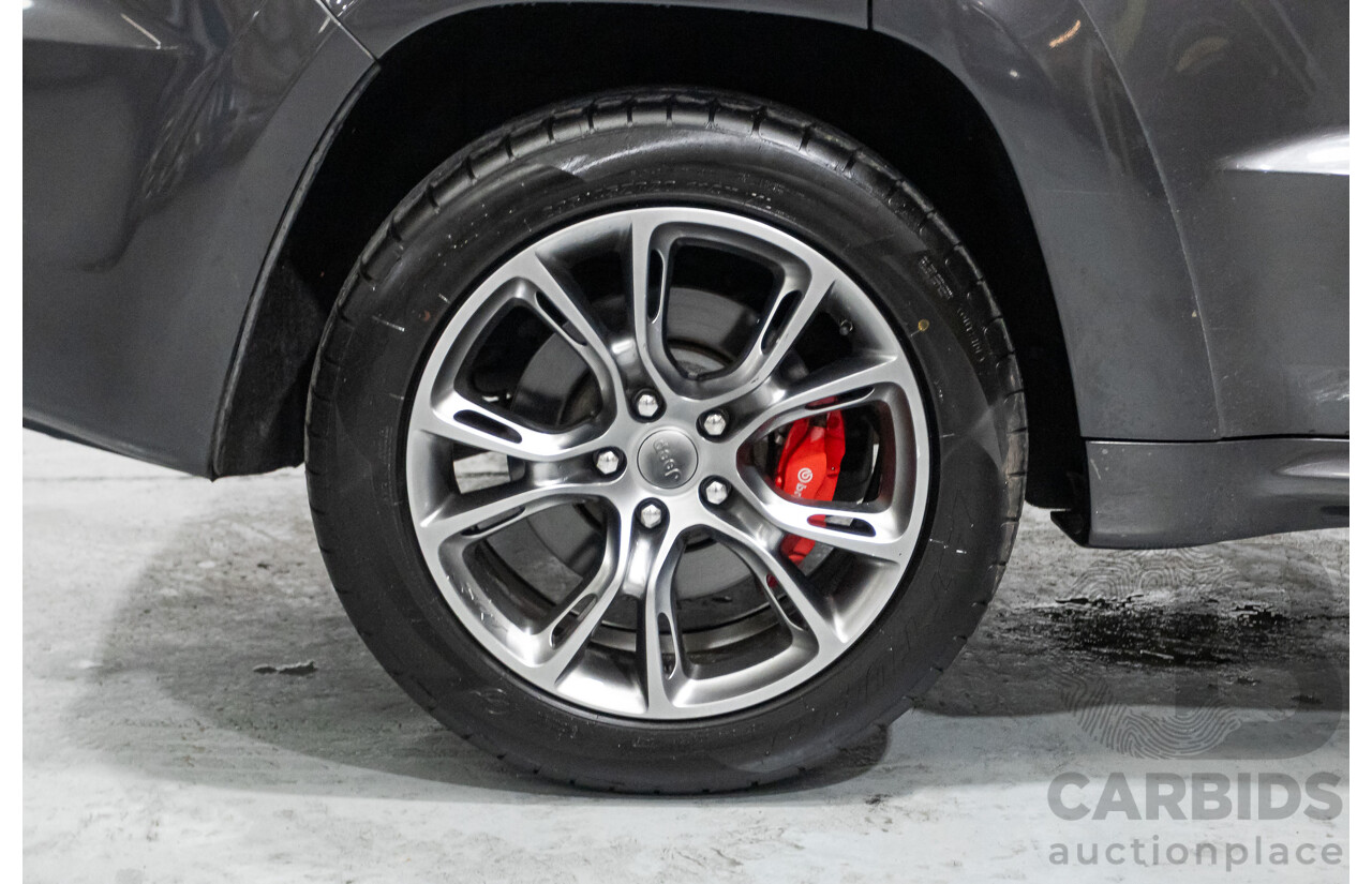 03/2014 Jeep Grand Cherokee SRT V8 (4WD) WK 4D Wagon Granite Crystal Metallic 6.4L