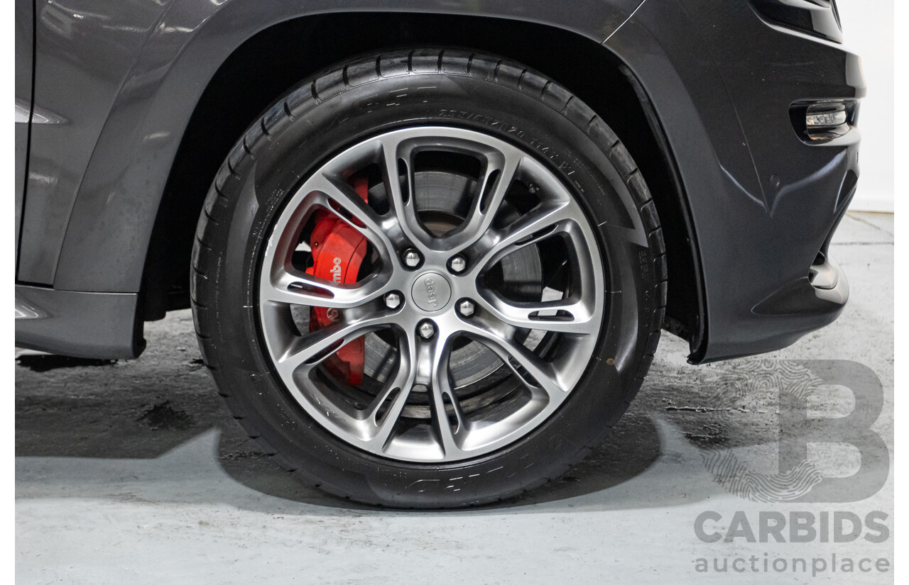 03/2014 Jeep Grand Cherokee SRT V8 (4WD) WK 4D Wagon Granite Crystal Metallic 6.4L