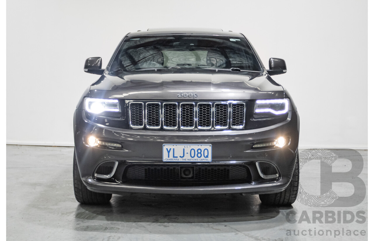 03/2014 Jeep Grand Cherokee SRT V8 (4WD) WK 4D Wagon Granite Crystal Metallic 6.4L