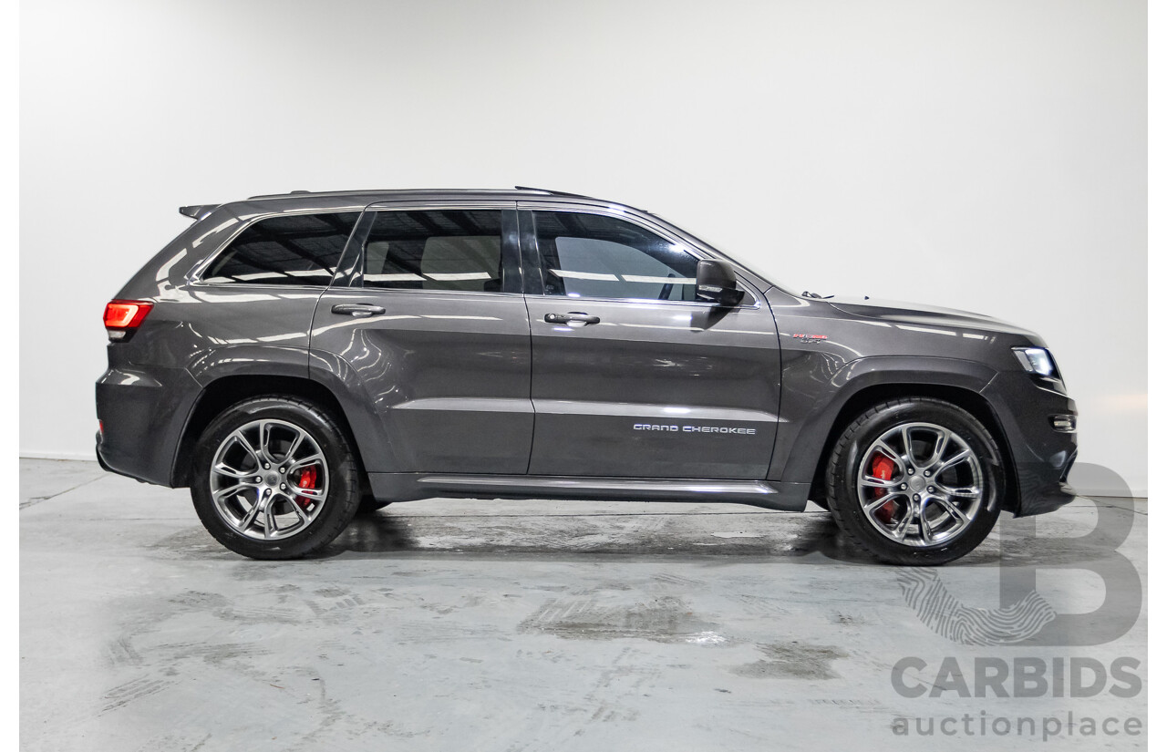 03/2014 Jeep Grand Cherokee SRT V8 (4WD) WK 4D Wagon Granite Crystal Metallic 6.4L