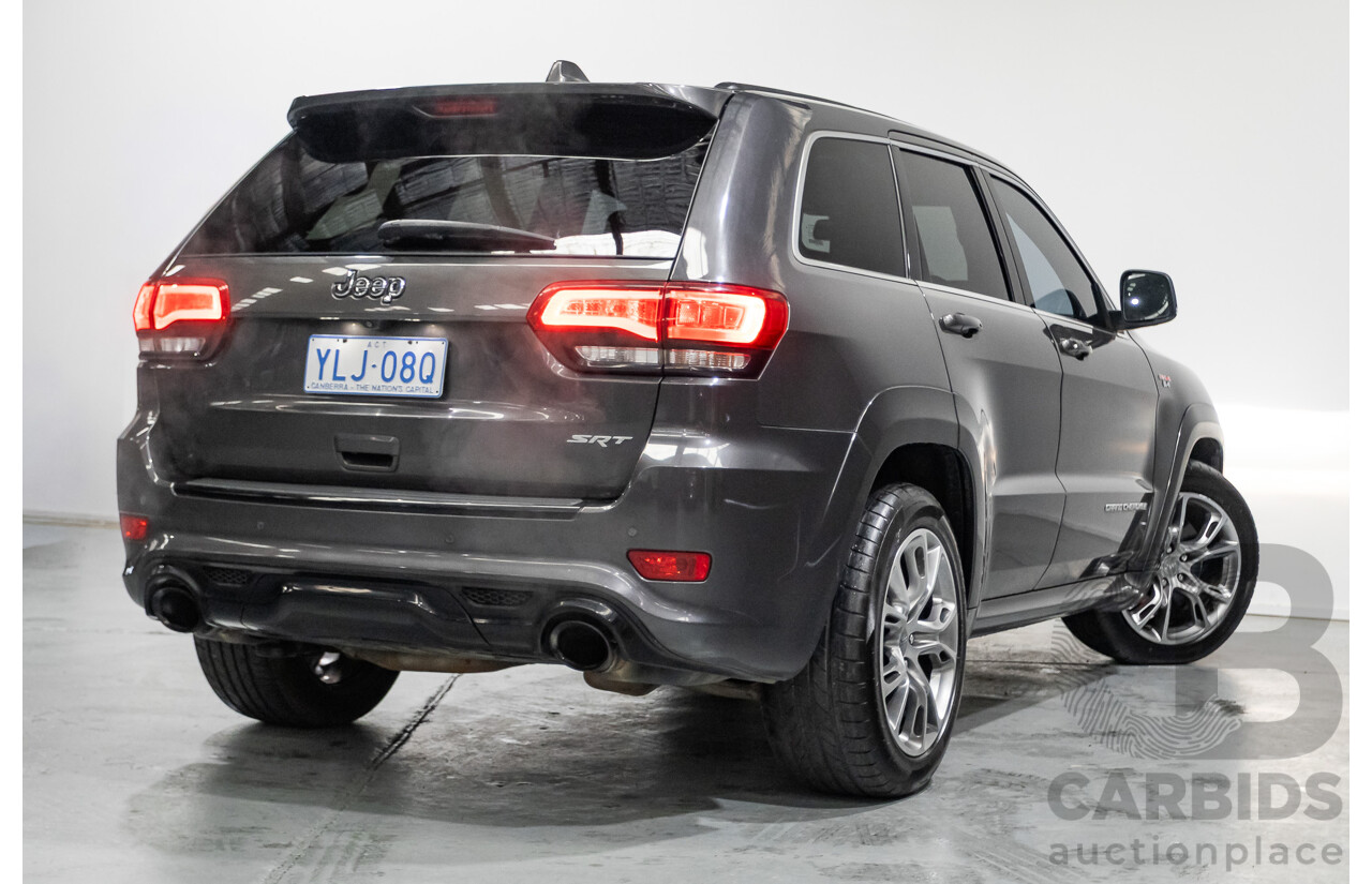 03/2014 Jeep Grand Cherokee SRT V8 (4WD) WK 4D Wagon Granite Crystal Metallic 6.4L
