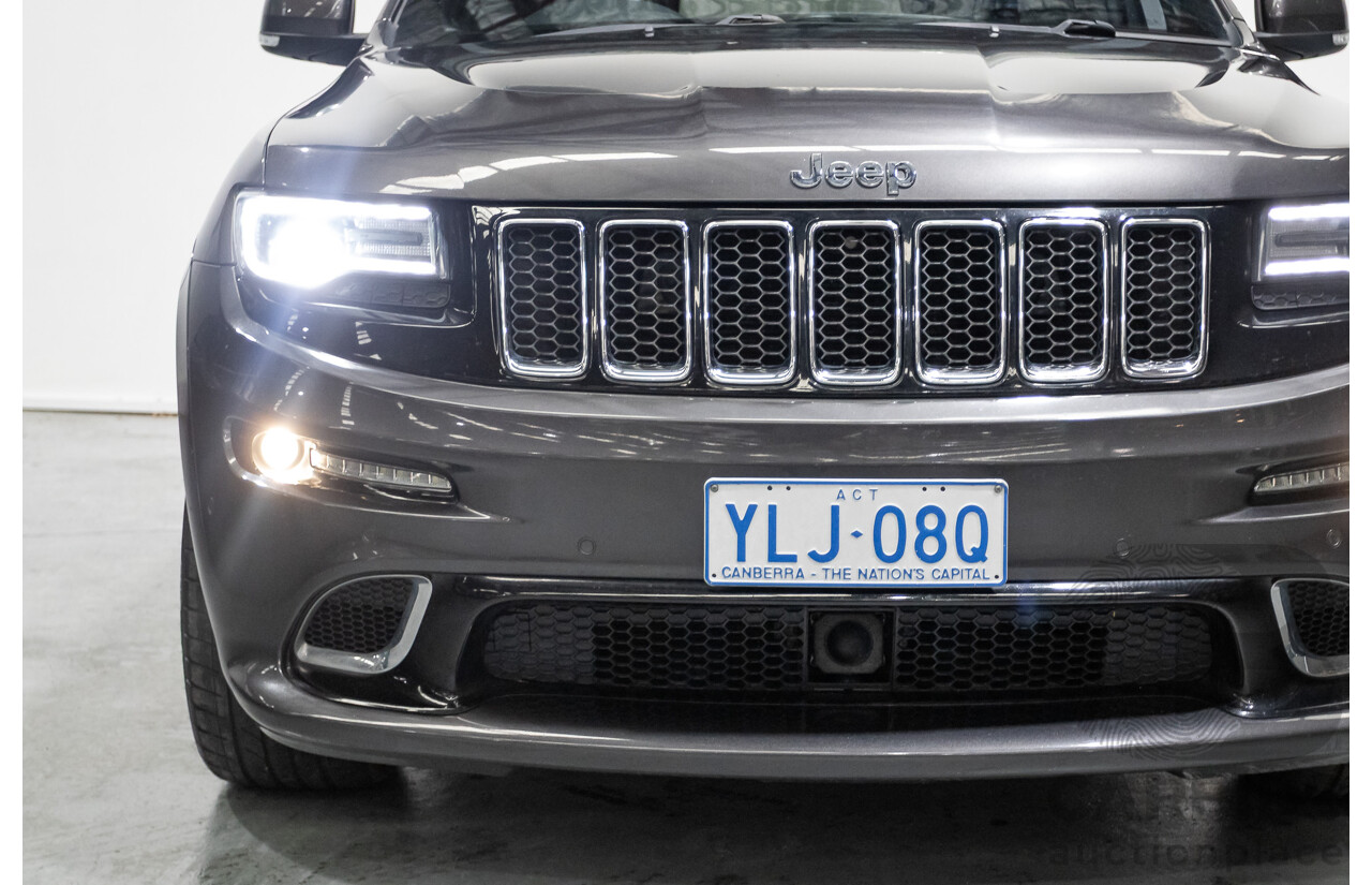 03/2014 Jeep Grand Cherokee SRT V8 (4WD) WK 4D Wagon Granite Crystal Metallic 6.4L