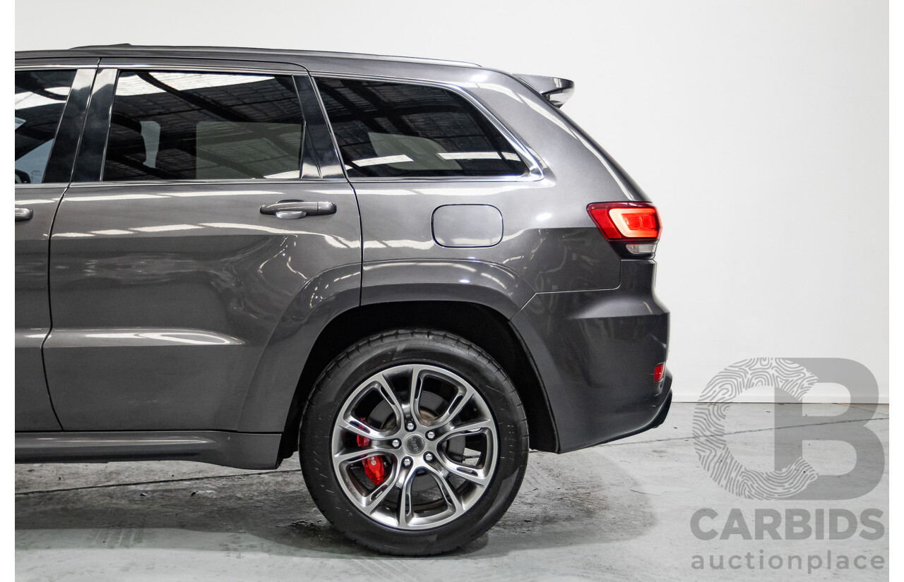 03/2014 Jeep Grand Cherokee SRT V8 (4WD) WK 4D Wagon Granite Crystal Metallic 6.4L