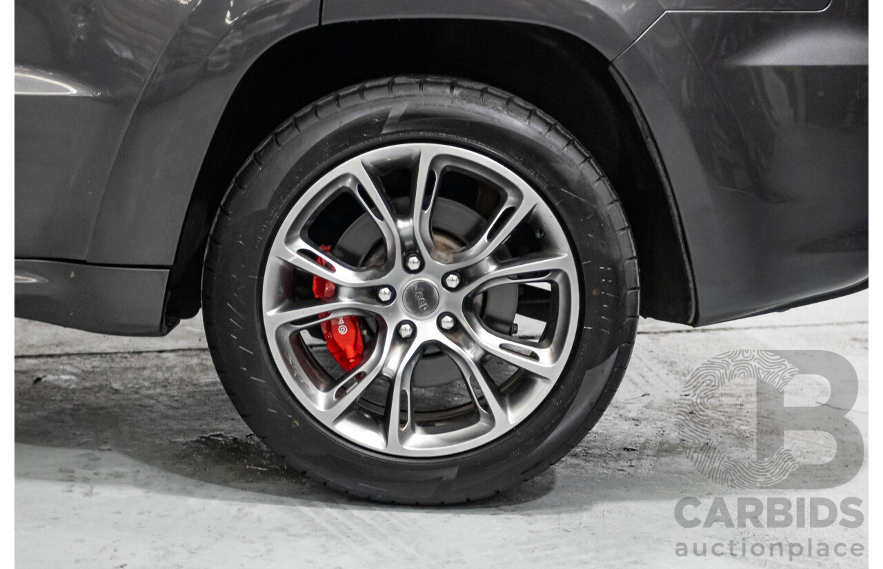 03/2014 Jeep Grand Cherokee SRT V8 (4WD) WK 4D Wagon Granite Crystal Metallic 6.4L