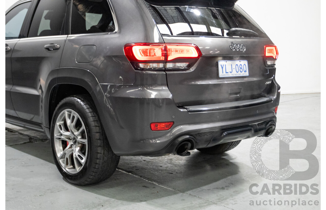 03/2014 Jeep Grand Cherokee SRT V8 (4WD) WK 4D Wagon Granite Crystal Metallic 6.4L