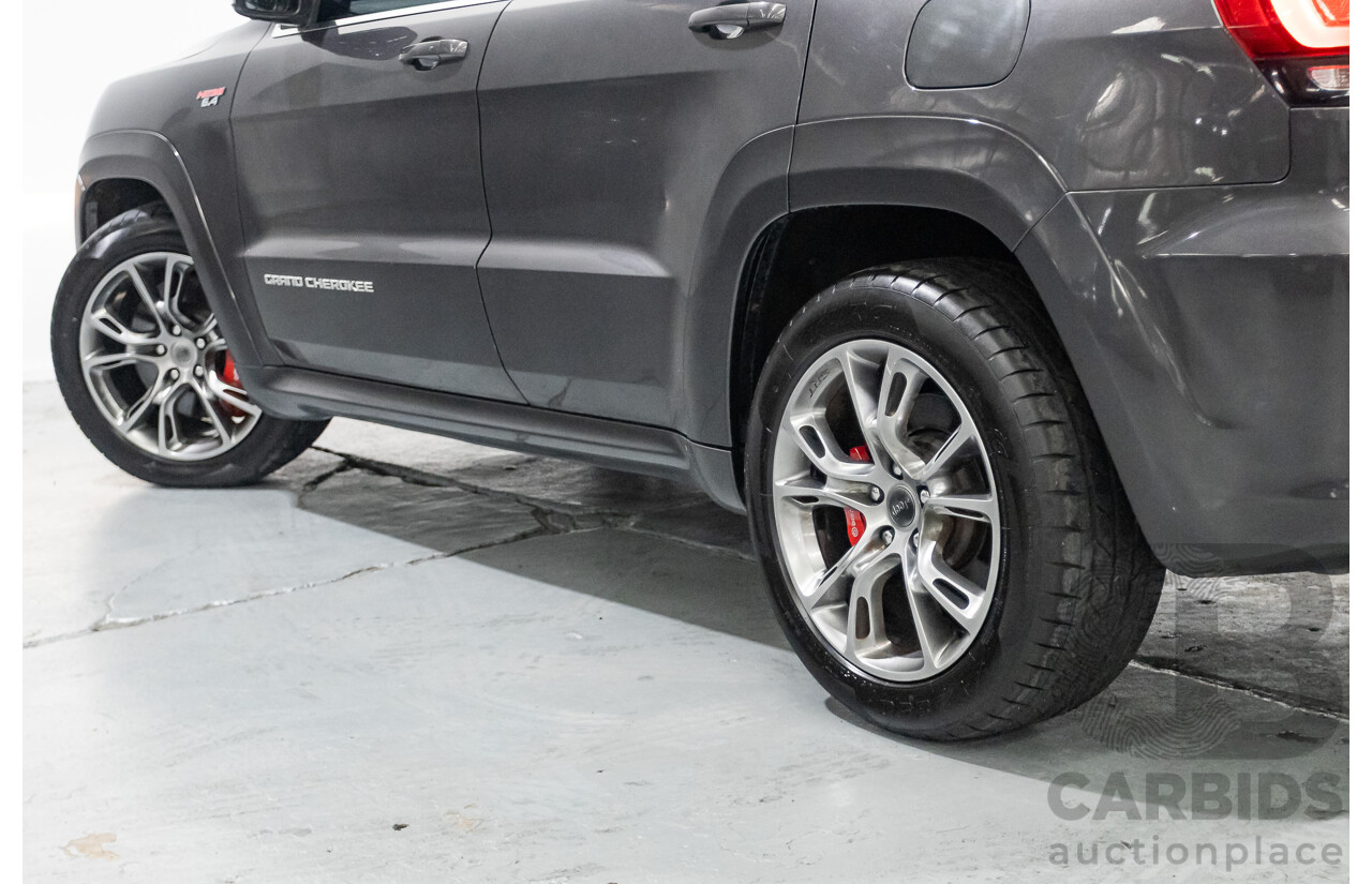 03/2014 Jeep Grand Cherokee SRT V8 (4WD) WK 4D Wagon Granite Crystal Metallic 6.4L