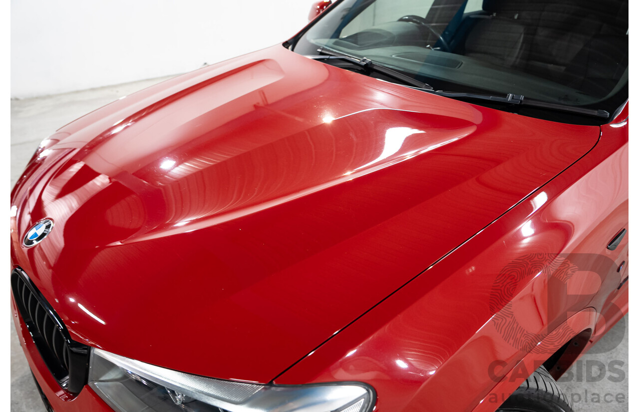 07/2018 BMW X4 xDrive 20i (AWD) F26 MY16 5d Coupe Red 2.0L