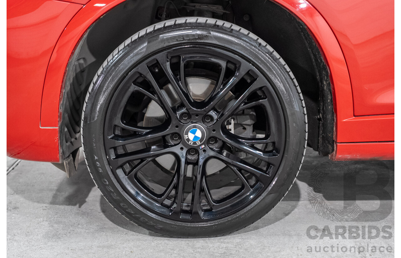 07/2018 BMW X4 xDrive 20i (AWD) F26 MY16 5d Coupe Red 2.0L