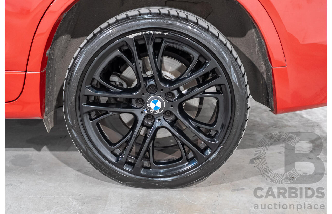 07/2018 BMW X4 xDrive 20i (AWD) F26 MY16 5d Coupe Red 2.0L
