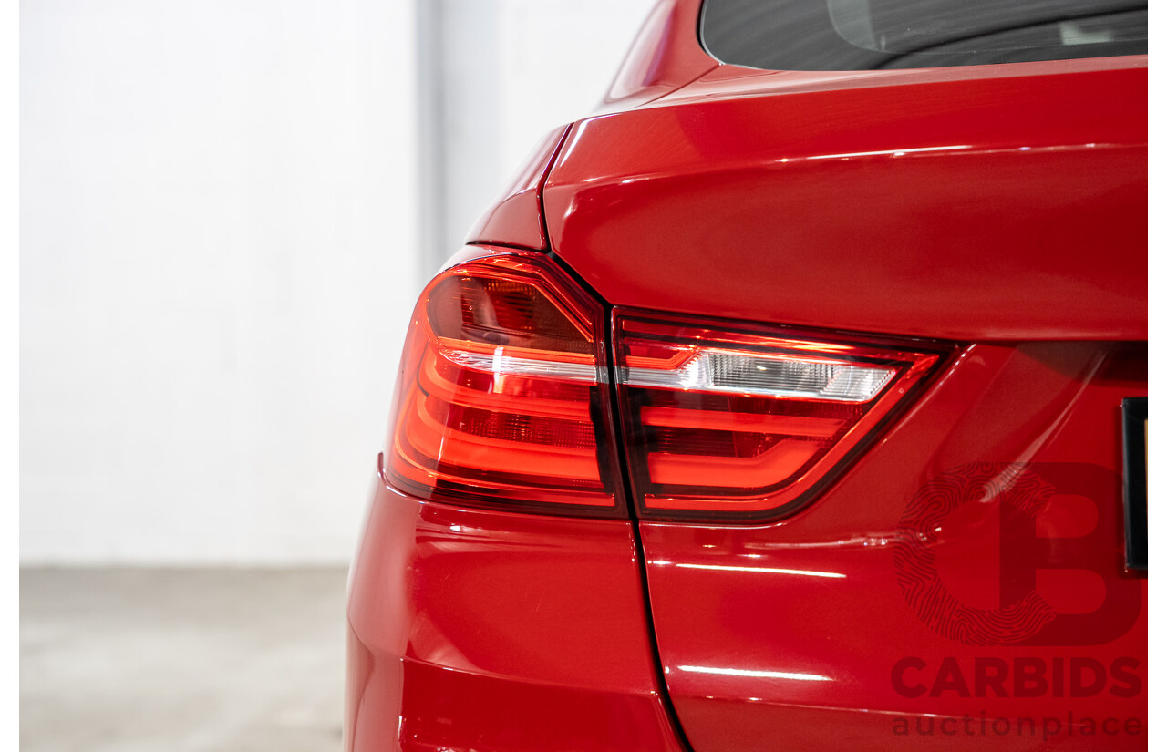 07/2018 BMW X4 xDrive 20i (AWD) F26 MY16 5d Coupe Red 2.0L
