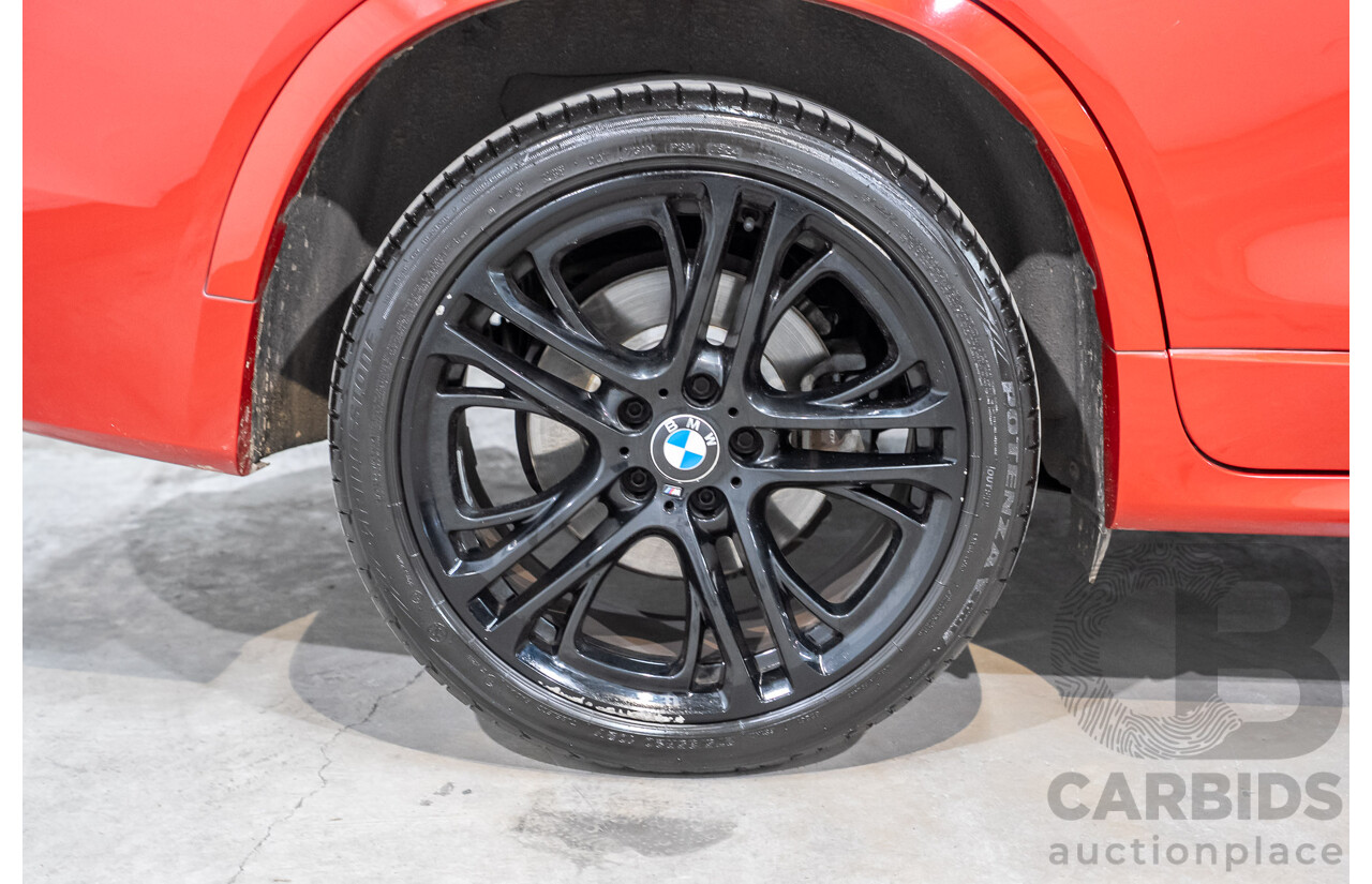 07/2018 BMW X4 xDrive 20i (AWD) F26 MY16 5d Coupe Red 2.0L