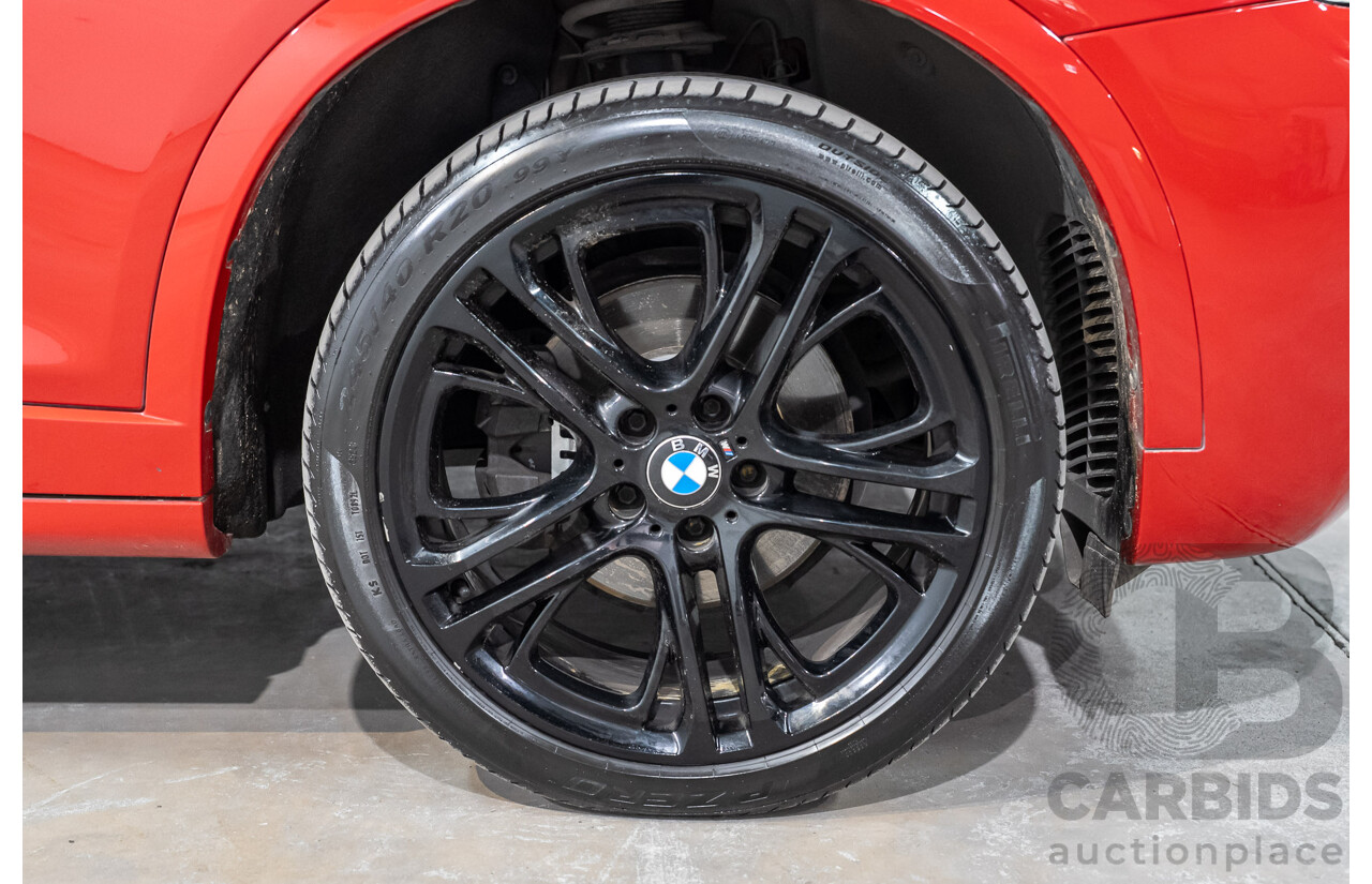 07/2018 BMW X4 xDrive 20i (AWD) F26 MY16 5d Coupe Red 2.0L