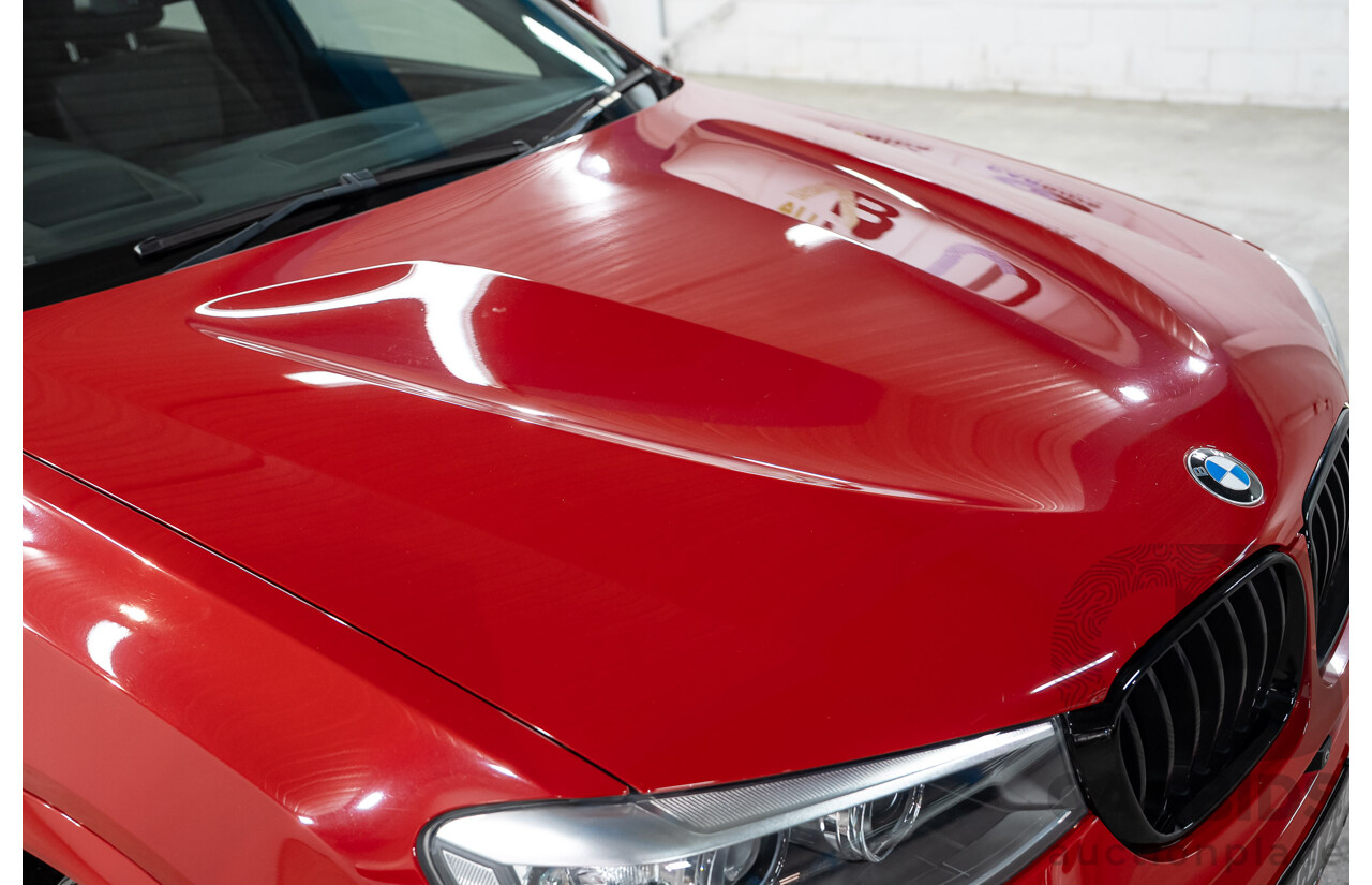07/2018 BMW X4 xDrive 20i (AWD) F26 MY16 5d Coupe Red 2.0L