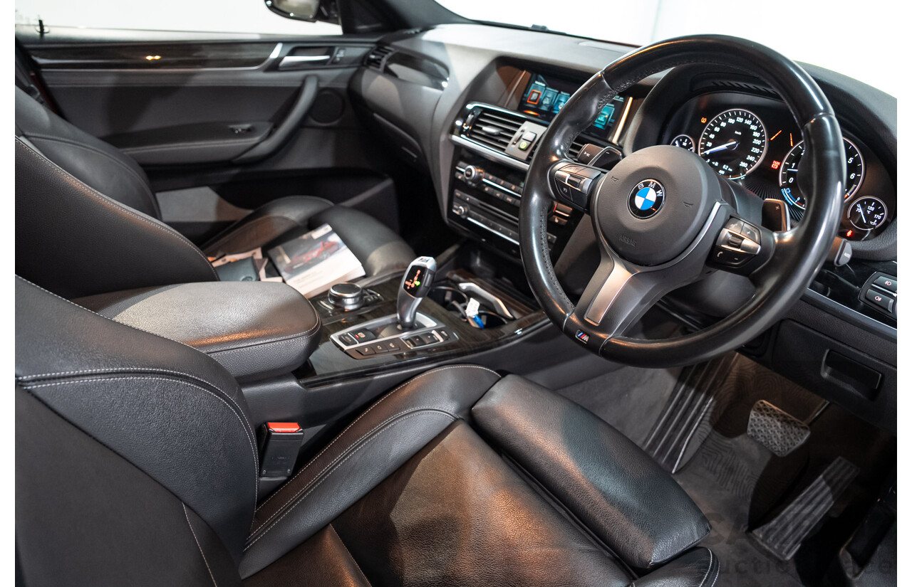 07/2018 BMW X4 xDrive 20i (AWD) F26 MY16 5d Coupe Red 2.0L