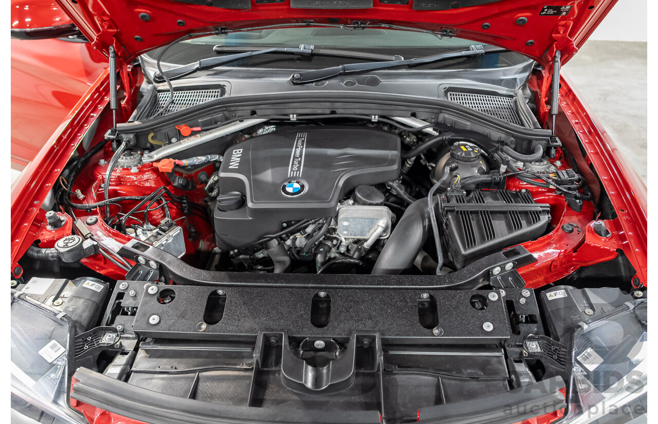 07/2018 BMW X4 xDrive 20i (AWD) F26 MY16 5d Coupe Red 2.0L