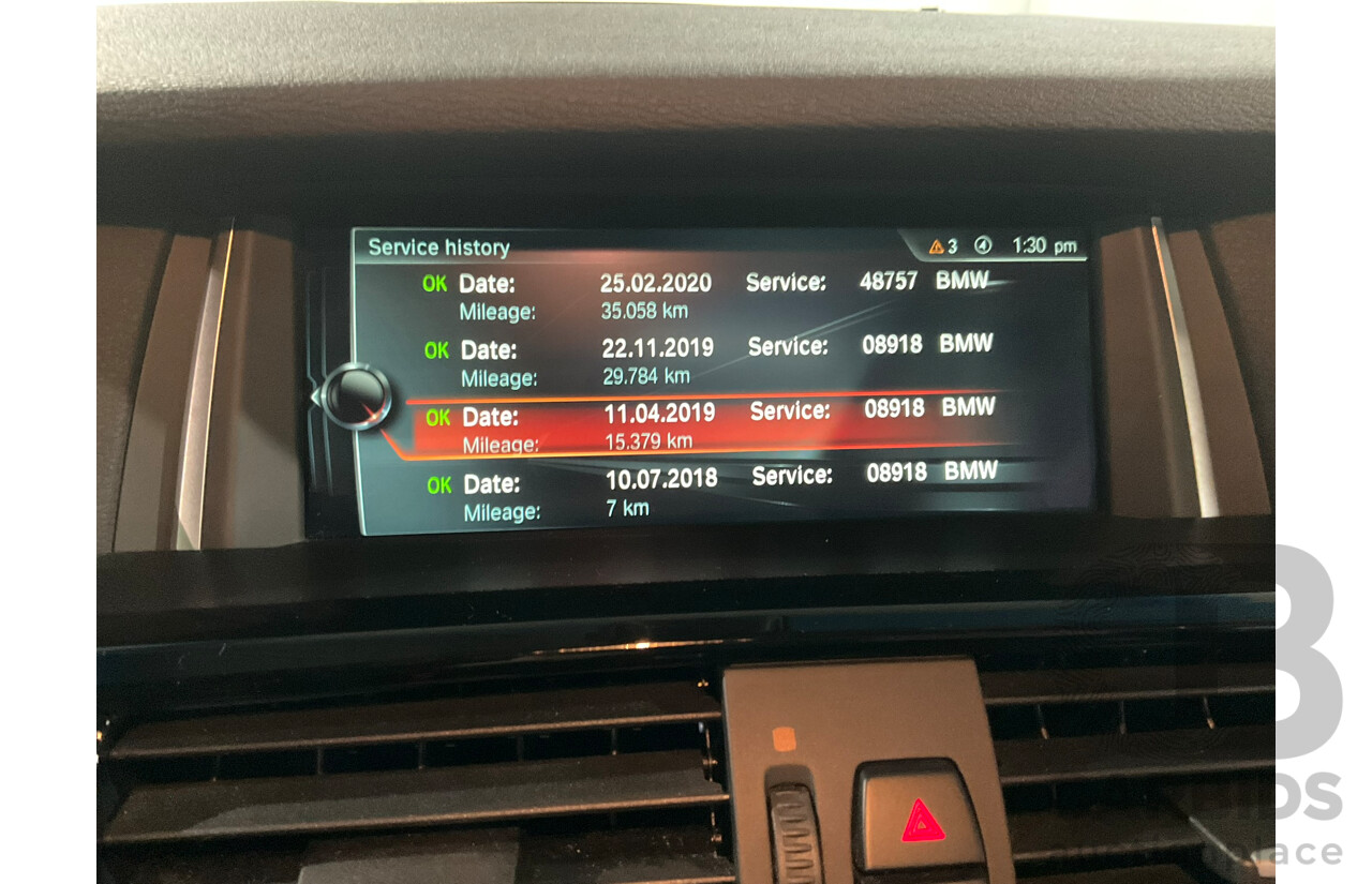 07/2018 BMW X4 xDrive 20i (AWD) F26 MY16 5d Coupe Red 2.0L