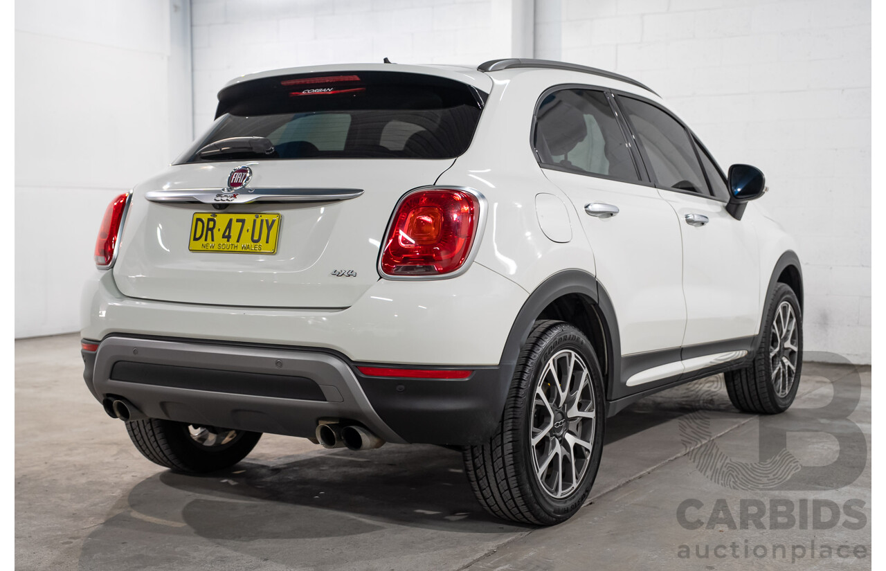 11/2015 Fiat 500X Cross plus (AWD) 4d Wagon White Turbo 1.4L