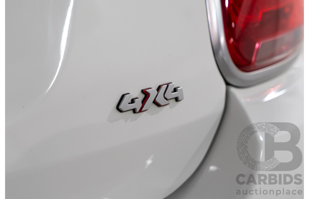 11/2015 Fiat 500X Cross plus (AWD) 4d Wagon White Turbo 1.4L