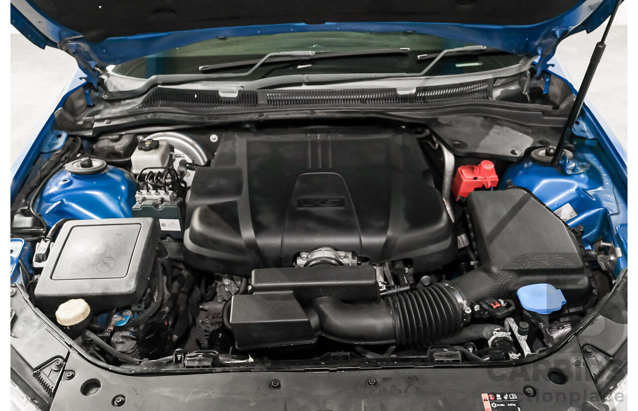 05/2014 Holden Commodore SV6 Storm (RWD) VF 4d Sedan Blue V6 3.6L