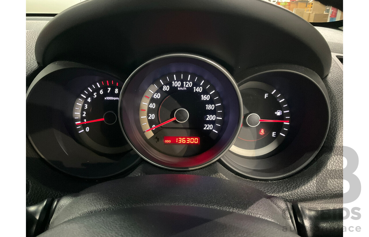 06/2012 Kia Cerato Extra L.E TD MY12 4D Sedan Titanium Silver 2.0L