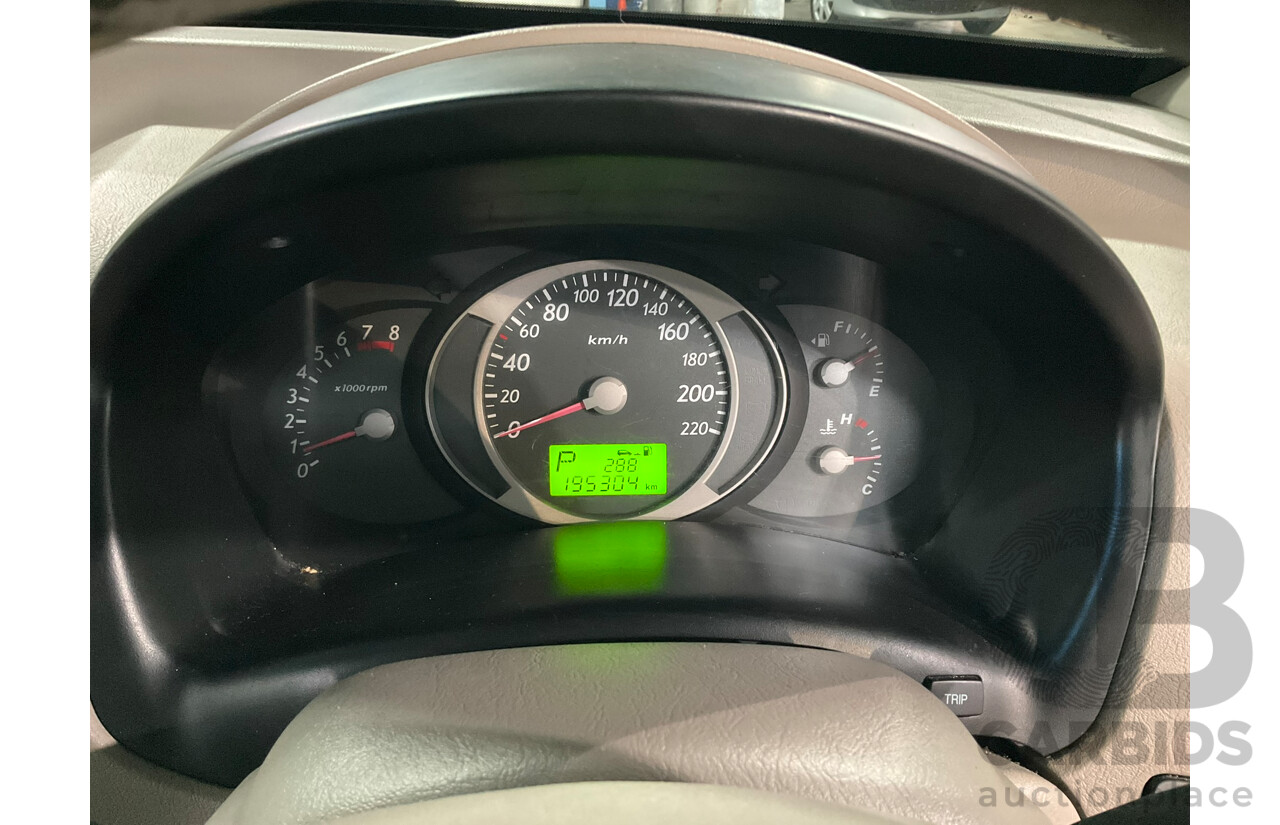 08/2004 Hyundai Tucson Elite (AWD) 4D Wagon Black V6 2.7L