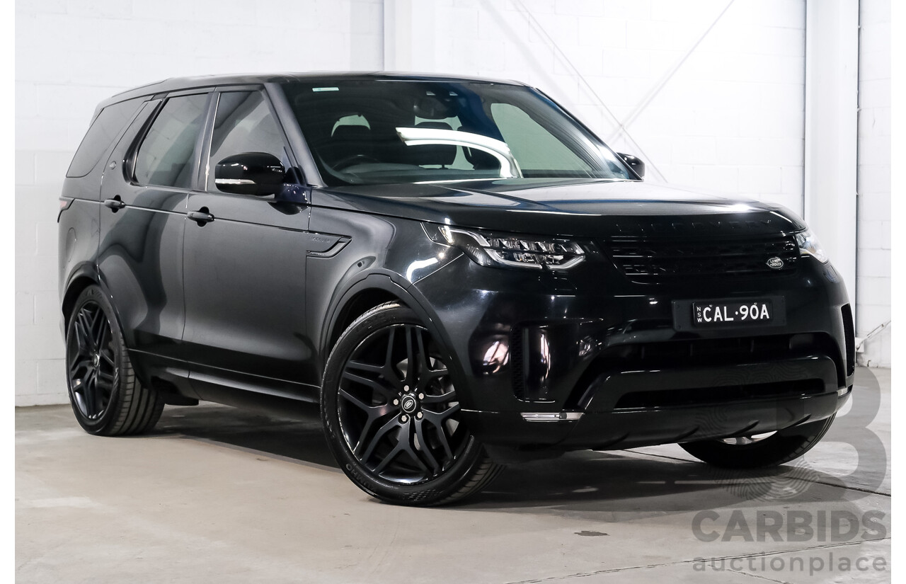 09/2017 Land Rover Discovery SD4 SE 4WD MY17 4d Wagon Santorini Black Turbo Diesel 2.0L