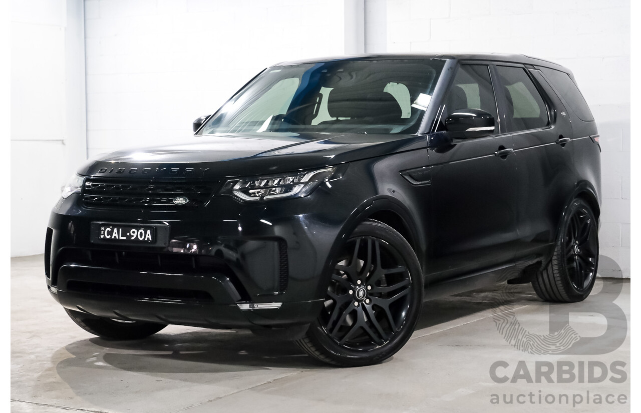 09/2017 Land Rover Discovery SD4 SE 4WD MY17 4d Wagon Santorini Black Turbo Diesel 2.0L