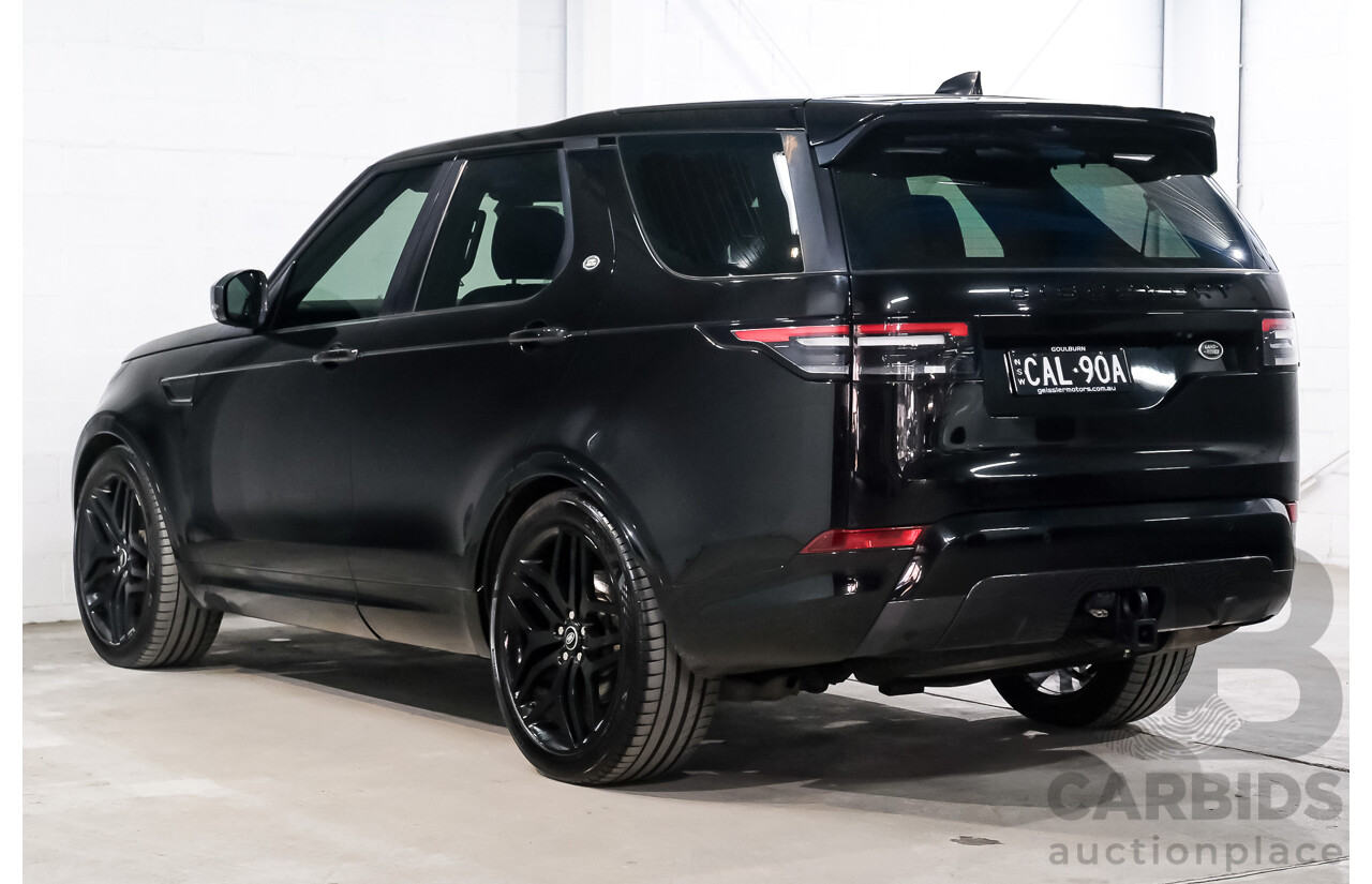 09/2017 Land Rover Discovery SD4 SE 4WD MY17 4d Wagon Santorini Black Turbo Diesel 2.0L