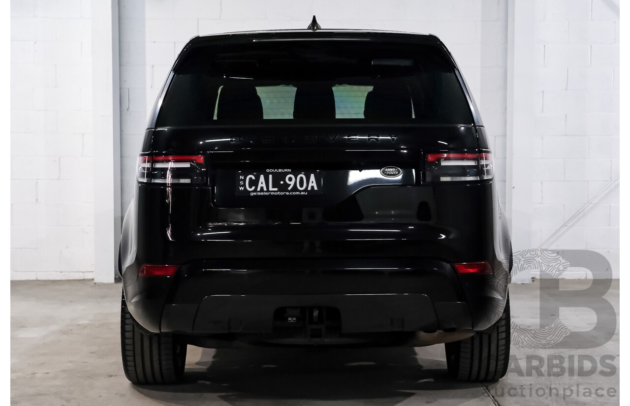 09/2017 Land Rover Discovery SD4 SE 4WD MY17 4d Wagon Santorini Black Turbo Diesel 2.0L