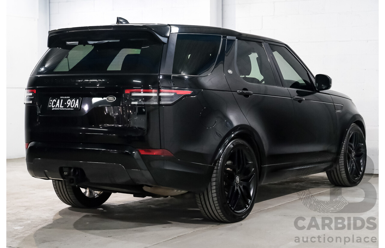 09/2017 Land Rover Discovery SD4 SE 4WD MY17 4d Wagon Santorini Black Turbo Diesel 2.0L