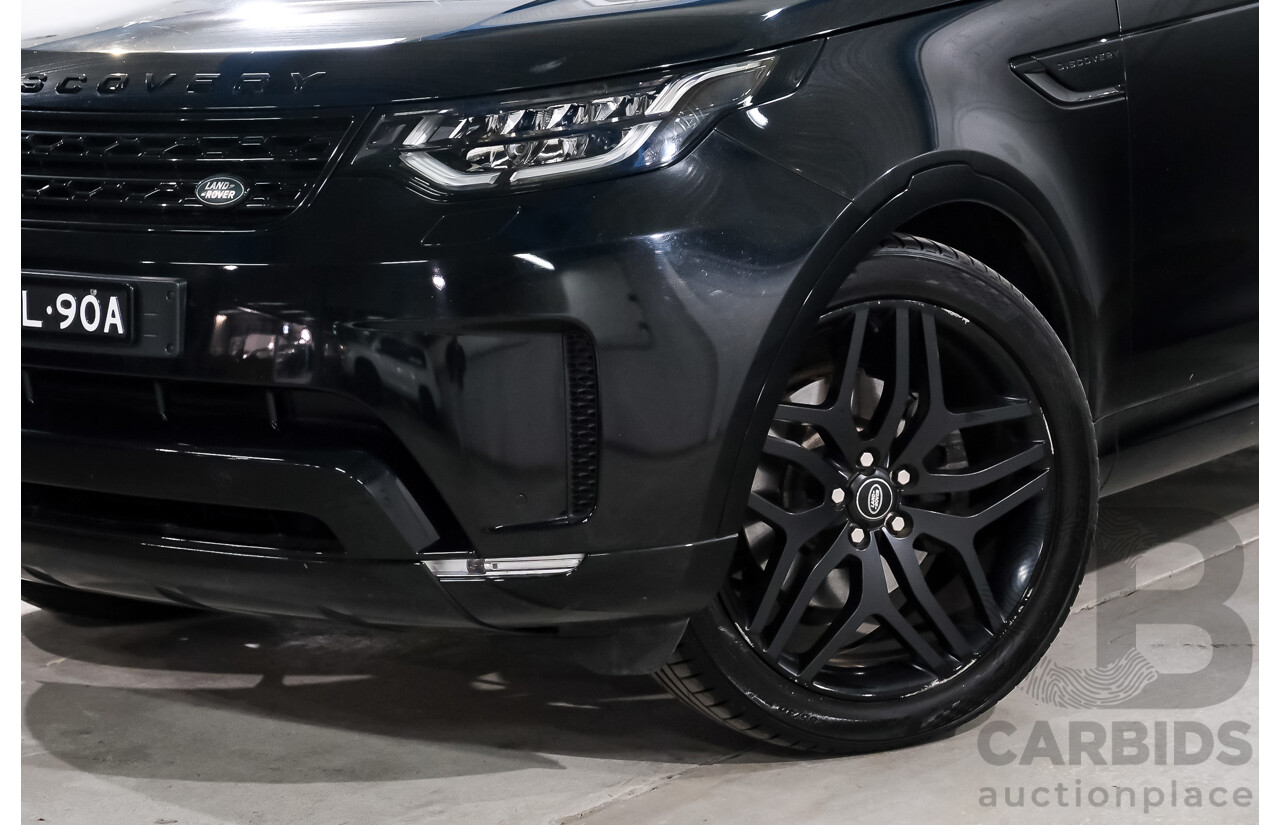 09/2017 Land Rover Discovery SD4 SE 4WD MY17 4d Wagon Santorini Black Turbo Diesel 2.0L