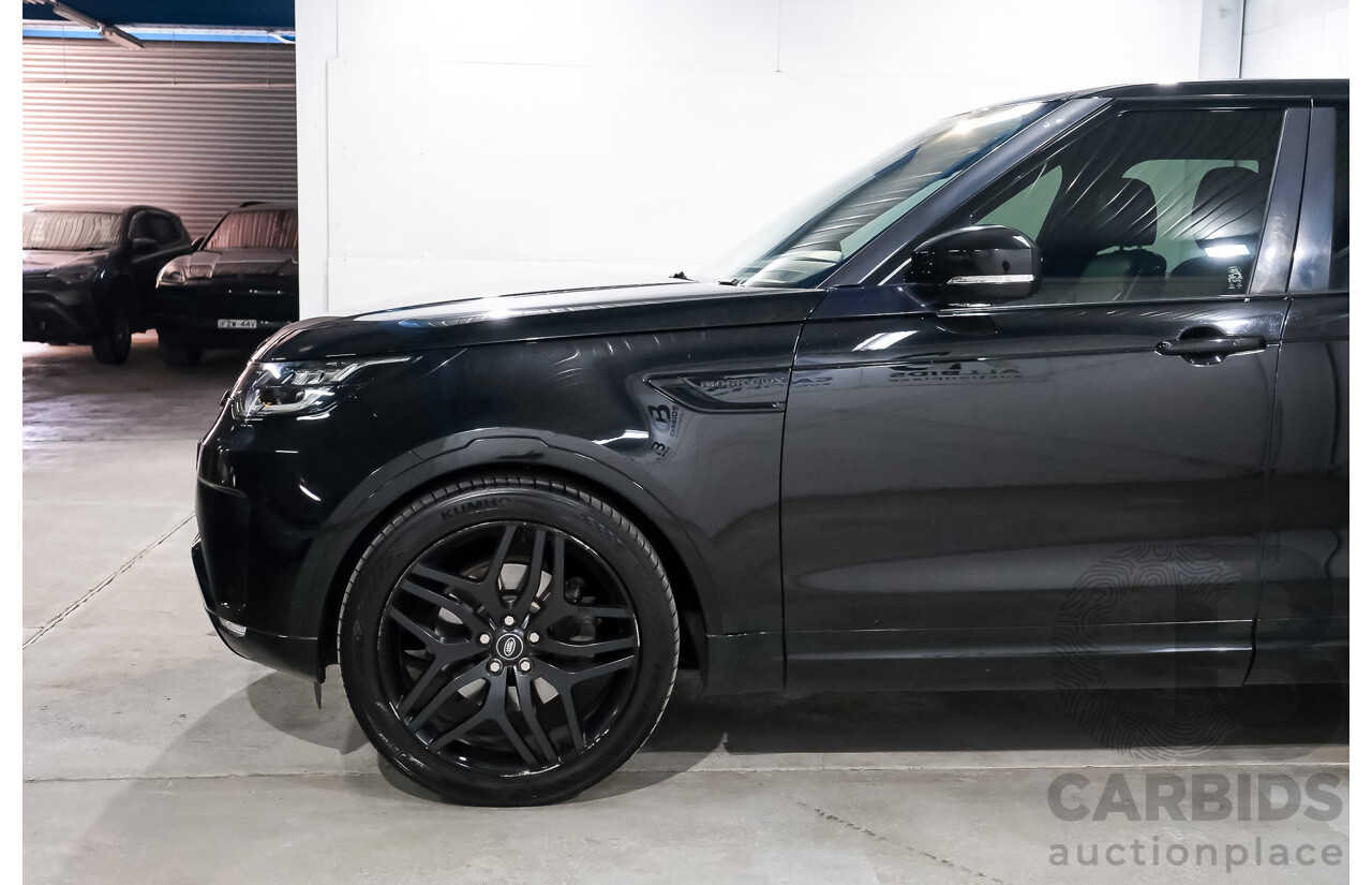 09/2017 Land Rover Discovery SD4 SE 4WD MY17 4d Wagon Santorini Black Turbo Diesel 2.0L