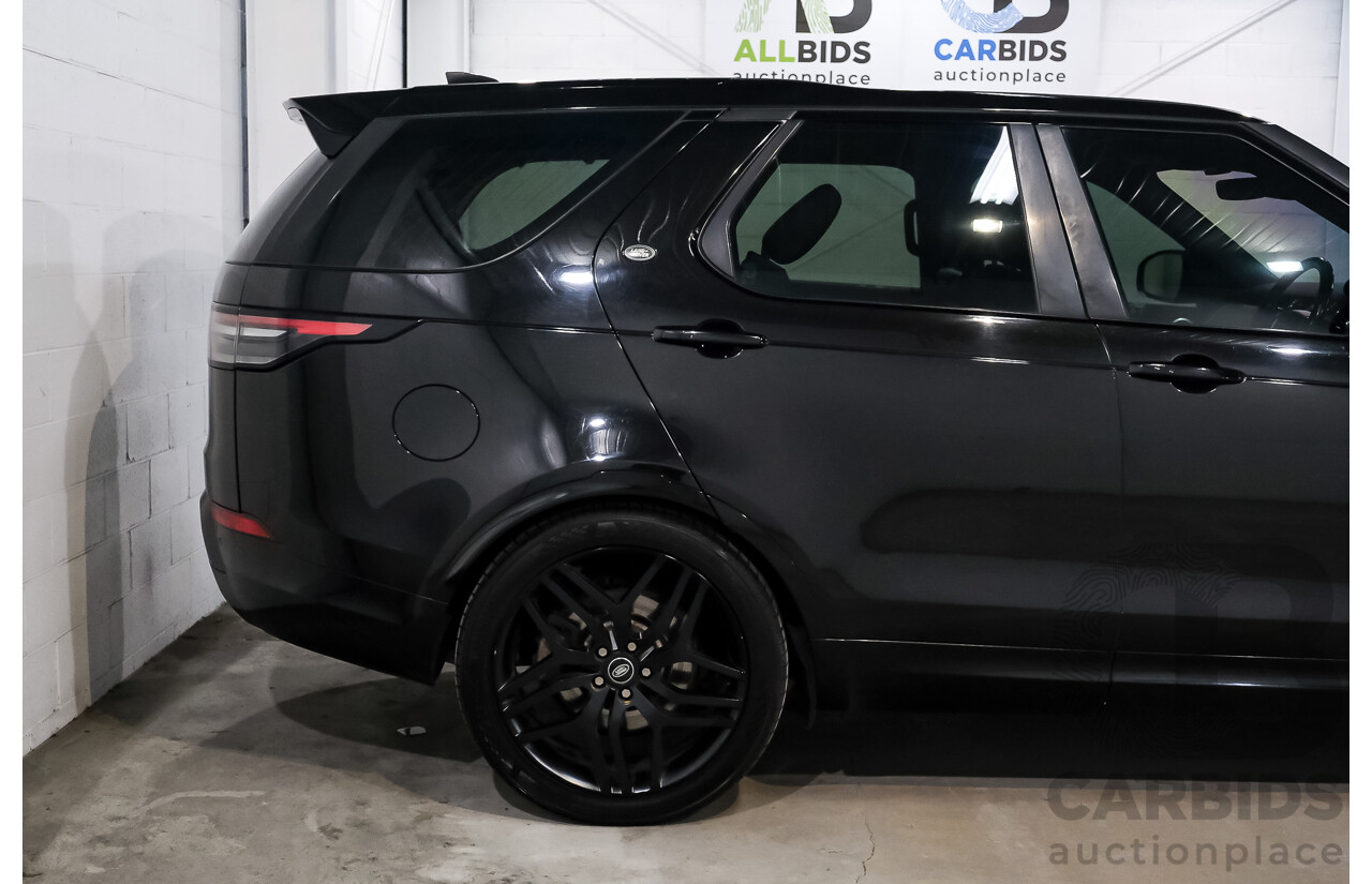 09/2017 Land Rover Discovery SD4 SE 4WD MY17 4d Wagon Santorini Black Turbo Diesel 2.0L