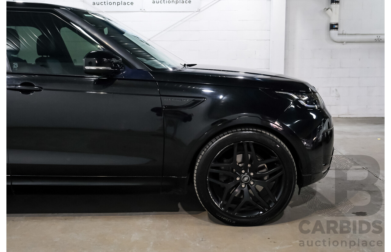 09/2017 Land Rover Discovery SD4 SE 4WD MY17 4d Wagon Santorini Black Turbo Diesel 2.0L