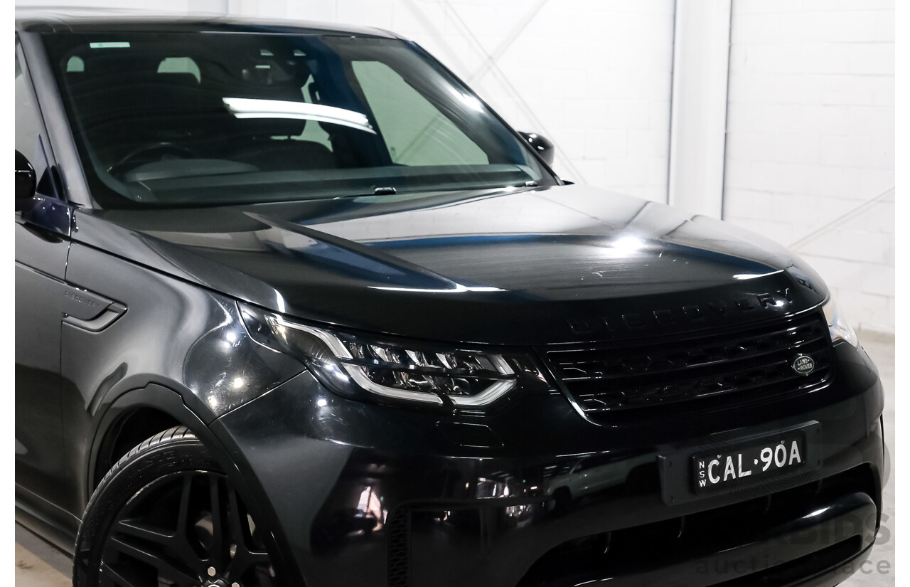09/2017 Land Rover Discovery SD4 SE 4WD MY17 4d Wagon Santorini Black Turbo Diesel 2.0L