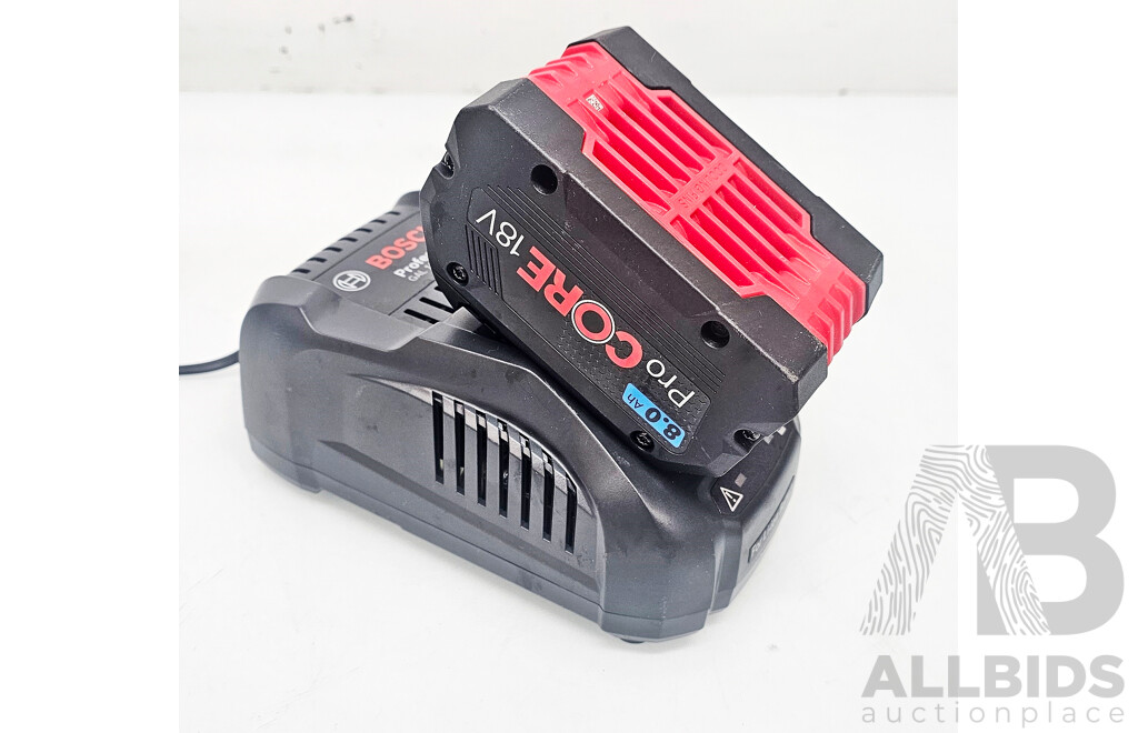 Bosch (GAL 1880 CV) Battery Charger W/ Battery
