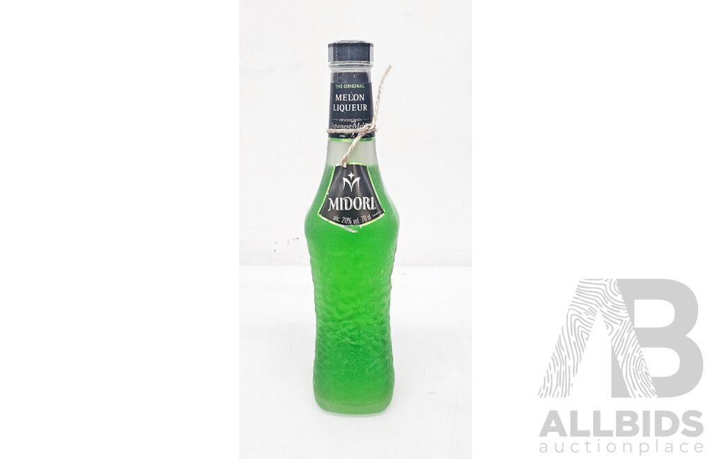 700mL Bottle of Midori Melon Liqueur