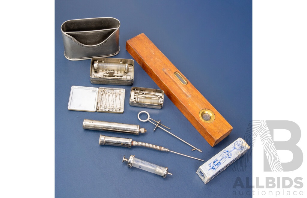 Mixed Collection of Vintage Medical Items & Tools