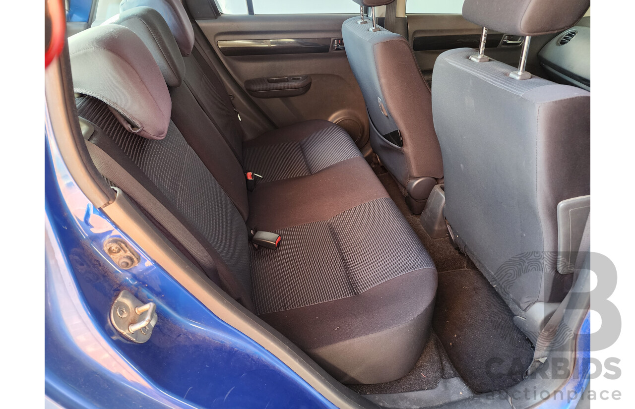 07/2010 Suzuki Swift  EZ 07 UPDATE 5d Hatchback Blue 1.5L