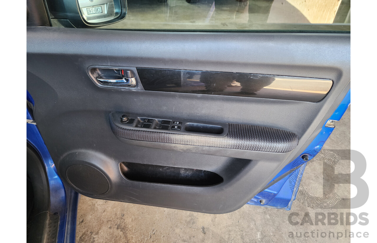 07/2010 Suzuki Swift  EZ 07 UPDATE 5d Hatchback Blue 1.5L