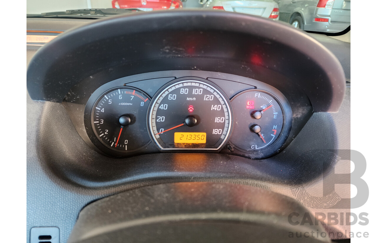 07/2010 Suzuki Swift  EZ 07 UPDATE 5d Hatchback Blue 1.5L