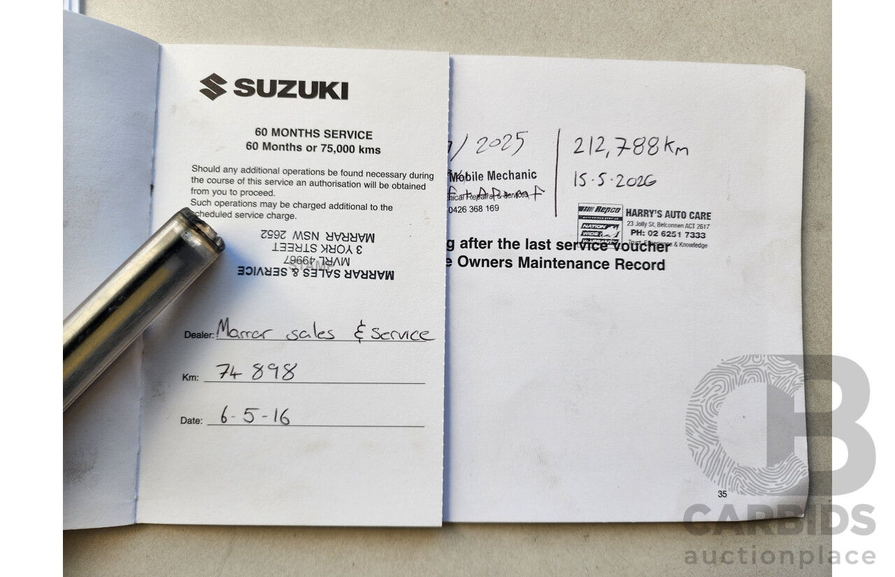 07/2010 Suzuki Swift  EZ 07 UPDATE 5d Hatchback Blue 1.5L
