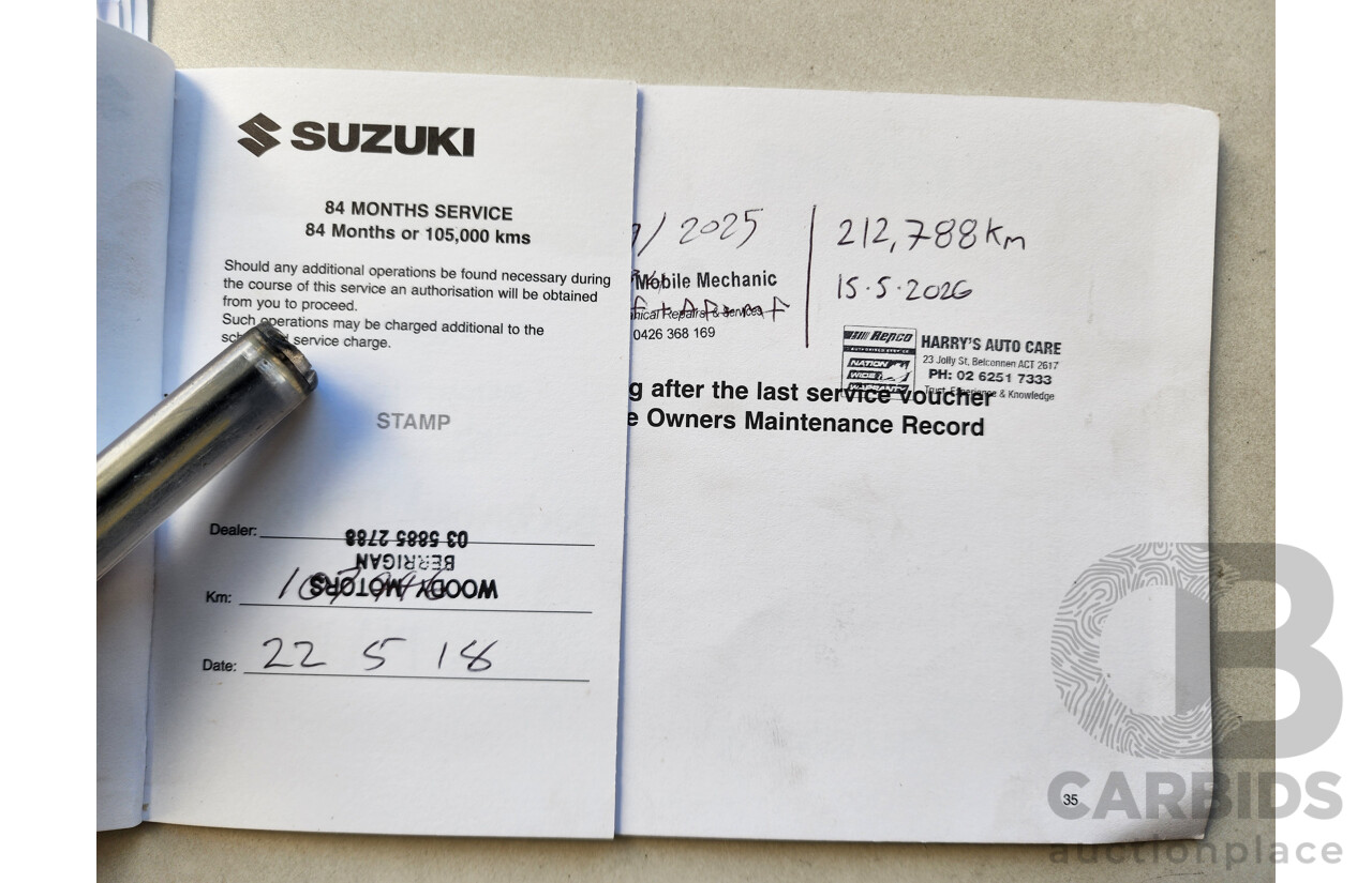 07/2010 Suzuki Swift  EZ 07 UPDATE 5d Hatchback Blue 1.5L