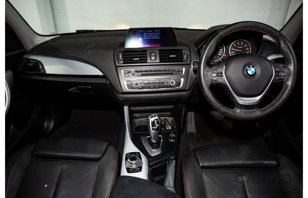 10/2014 BMW 116i Sport Line F20 MY13 5D Hatchback Glacier Silver Metallic Turbo 1.6L