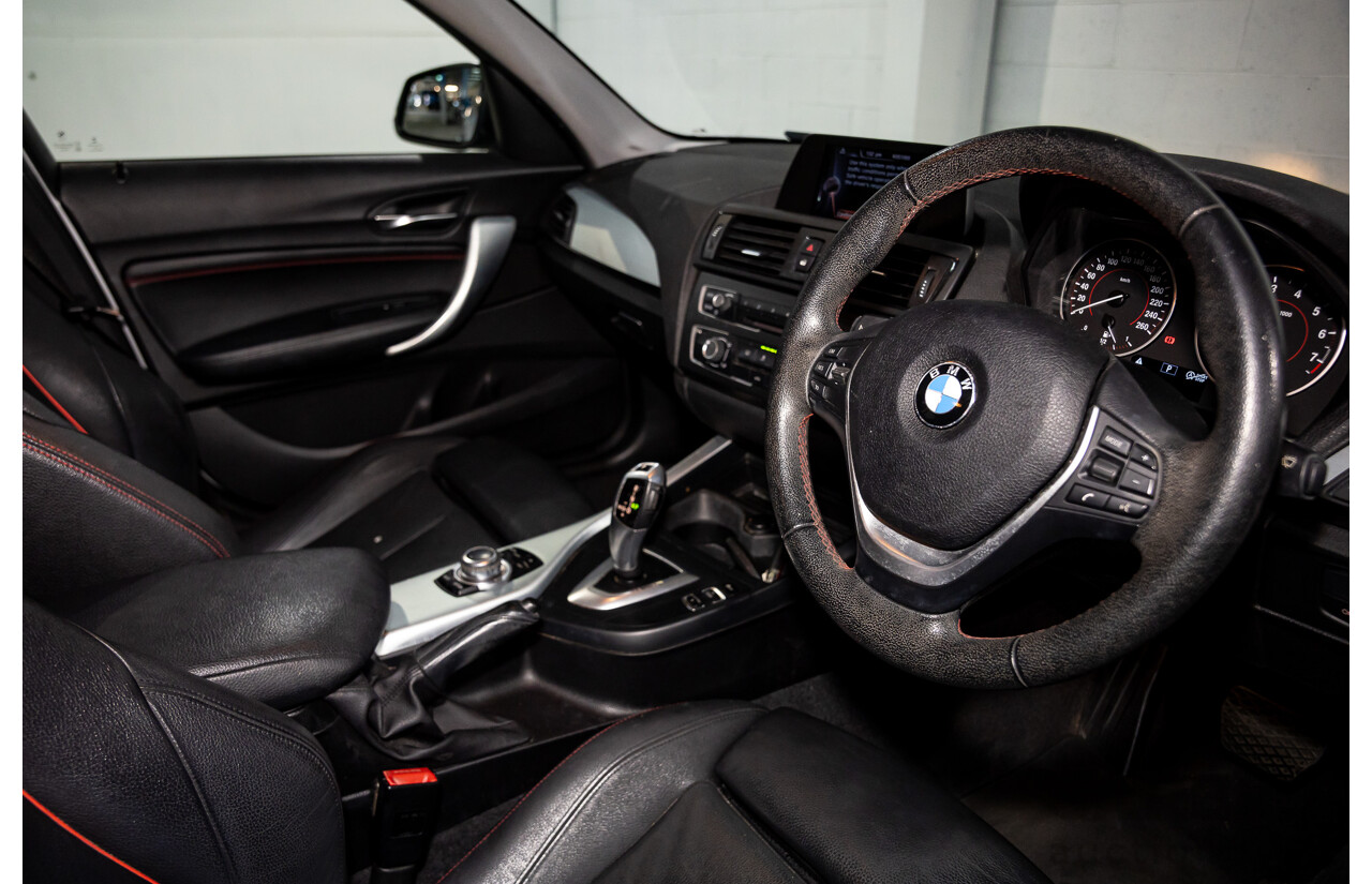 10/2014 BMW 116i Sport Line F20 MY13 5D Hatchback Glacier Silver Metallic Turbo 1.6L