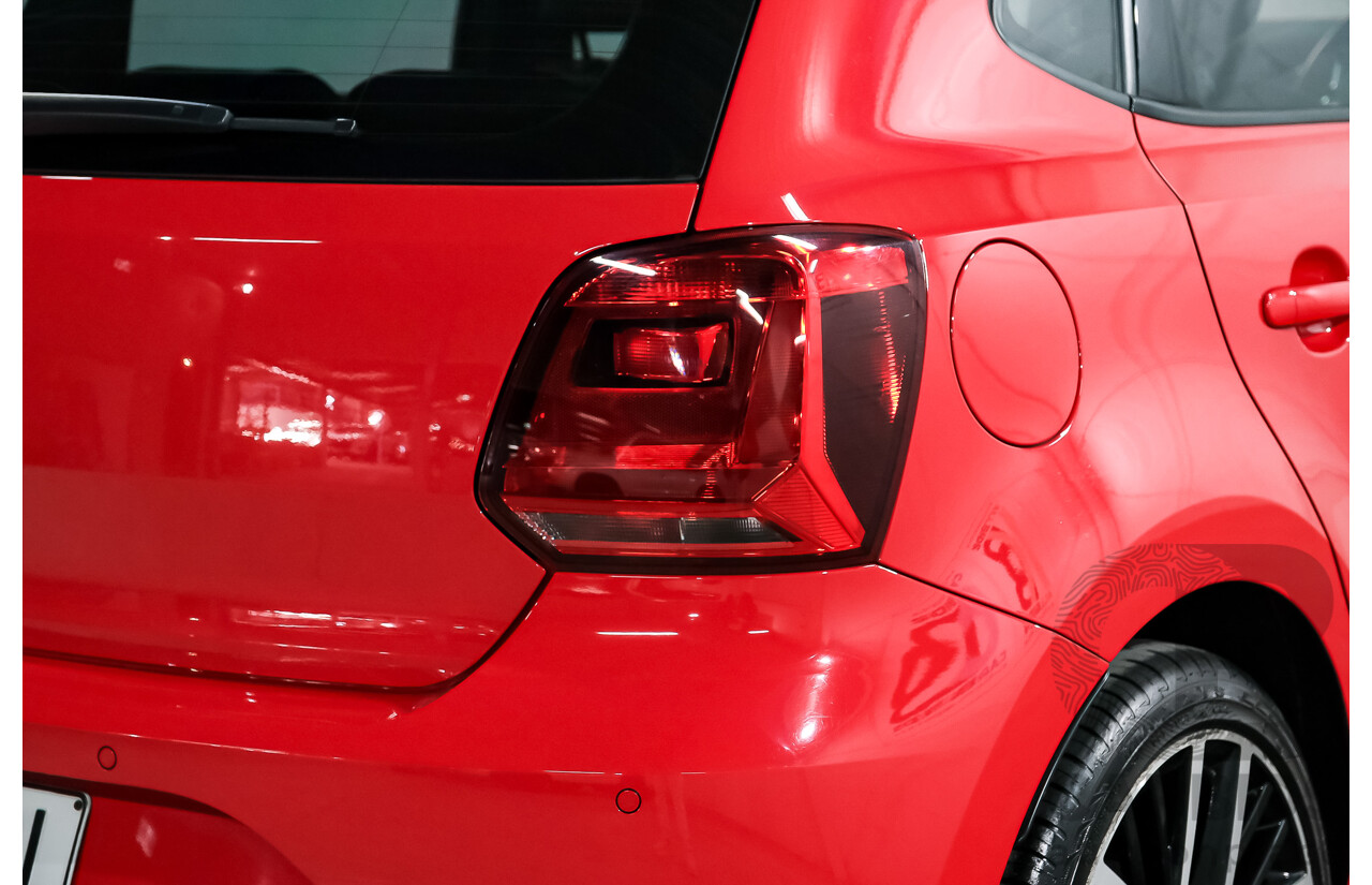07/2016 Volkswagen Polo GTI 6R MY16 5D Hatchback Flash Red Turbo 1.8L