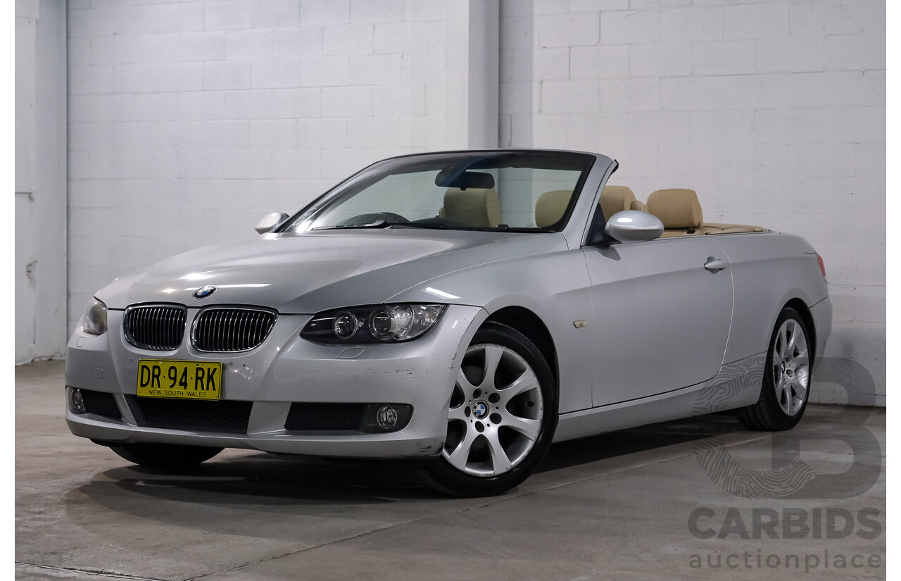 05/2008 BMW 325i (RWD) E93 2D Convertible Titanium Silver Metallic 2.5L