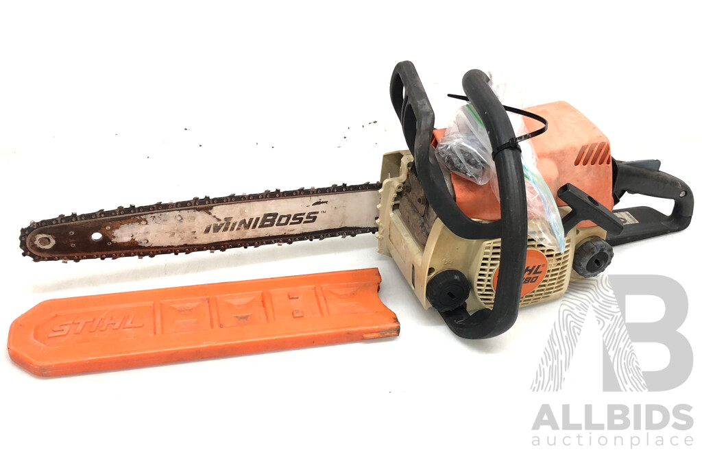 Stihl Mini Boss MS 180 Two Stroke Petrol Chainsaw